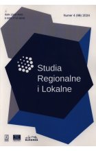Studia Regionalne i Lokalne 4 / 2024 (98)