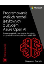 Programowanie wielkich modeli językowych z użyciem Azure Open AI. Programowanie konwersacyjne i inżynieria podpowiedzi z wykorzystaniem modeli LLM 