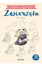 Zwierzęta. Rysowanie w 10 krokach wyd. 2023 