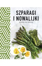 Szparagi i nowalijki wiosna na talerzu 