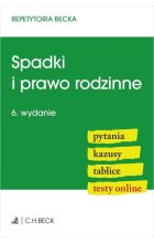 Spadki i prawo rodzinne. Pytania. Kazusy. Tablice. Testy online