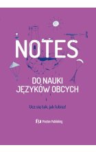 Notes do nauki języków obcych (fioletowa okładka)