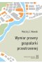 Wymiar prawny gospodarki przestrzennej