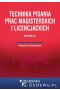 Technika pisania prac magisterskich i licencjackich