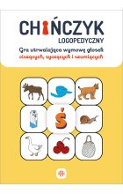 Chińczyk logopedyczny gra utrwalająca wymowę głosek ciszących, syczących i szumiących 
