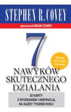 7 nawyków skutecznego działania. 52 karty z wyzwaniem i inspiracją na każdy tydzień roku 
