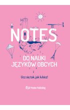 Notes do nauki języków obcych (okładka pudrowy róż) 