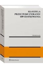 Klauzula przeciwko unikaniu opodatkowania