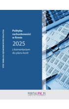 Polityka rachunkowości w firmie z komentarzem do planu kont