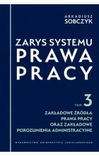 Zarys systemu prawa pracy Tom 3