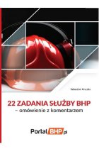 22 zadania służby BHP