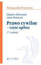 Prawo cywilne - część ogólna z testami online Wyd.18 / 2023 Outlet