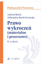 Prawo wykroczeń (materialne i procesowe) z testami online Wyd.10 / 2023