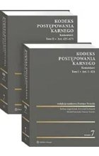 Kodeks postępowania karnego Komentarz Tom 1-2