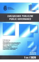 Zarządzanie Publiczne 1 (51) 2020