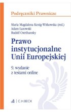 Prawo instytucjonalne Unii Europejskiej z testami online