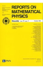 Reports On Mathematical Physics 94 / 2 - Polska