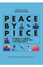 Peace by Piece learning to stabilise a military conflict with a strategic game