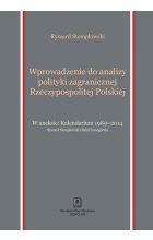 Wprowadzenie do analizy polityki zagranicznej Rzeczypospolitej Polskiej