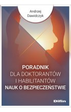 Poradnik dla doktorantów i habilitantów nauk o bezpieczeństwie 