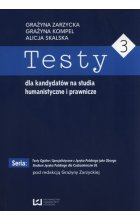 Testy dla kandydatów na studia humanistyczne i prawnicze 3