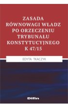 Zasada równowagi władz po orzeczeniu Trybunału Konstytucyjnego K 47 / 15