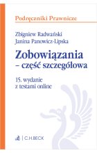 Zobowiązania - część szczegółowa z testami online Wyd.15 / 2024