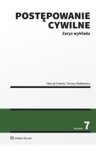 Postępowanie cywilne Zarys wykładu