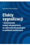 Efekty sygnalizacji determinanty reakcji akcjonariuszy na zdarzenia korporacyjne w spółkach publicznych