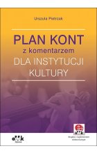 Plan kont z komentarzem dla instytucji kultury