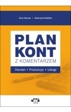 Plan kont z komentarzem - handel, produkcja, usługi