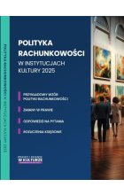 Polityka rachunkowości w instytucjach kultury 2025