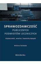 Sprawozdawczość publicznych podmiotów leczniczych