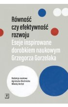 Równość czy efektywność rozwoju
