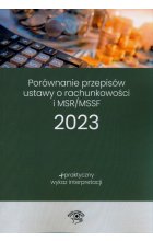 Porównanie przepisów ustawy o rachunkowości i MSR / MSSF 2023