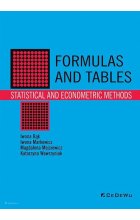 Formulas and tables Statistical and econometric methods