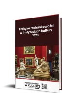 Polityka rachunkowości w instytucjach kultury 2023