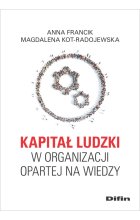 Kapitał ludzki w organizacji opartej na wiedzy 