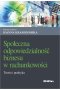 Społeczna odpowiedzialność biznesu w rachunkowości