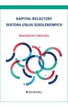 Kapitał relacyjny sektora usług szkoleniowych