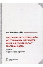 Przesłanki dopuszczalności wykonywania jurysdykcji przez międzynarodowy trybunał karny