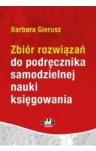 Zbiór rozwiązań do podręcznika samodzielnej nauki księgowania
