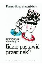 Gdzie postawić przecinek